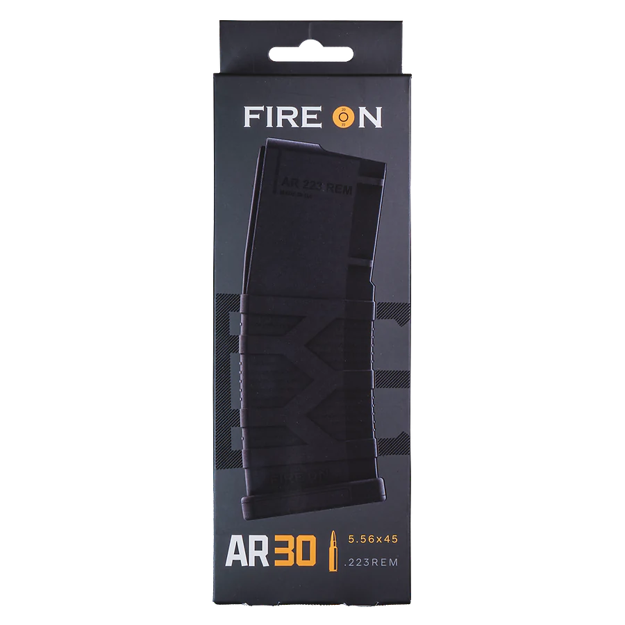 Магазин АR-30 5,56х45 мм NATO/.223 Rem FIRE ON. Чорний