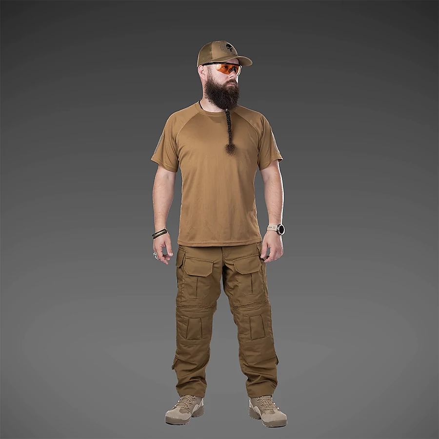 Боевые штаны без наколенников SPECPROM G3 Combat Pants. Койот
