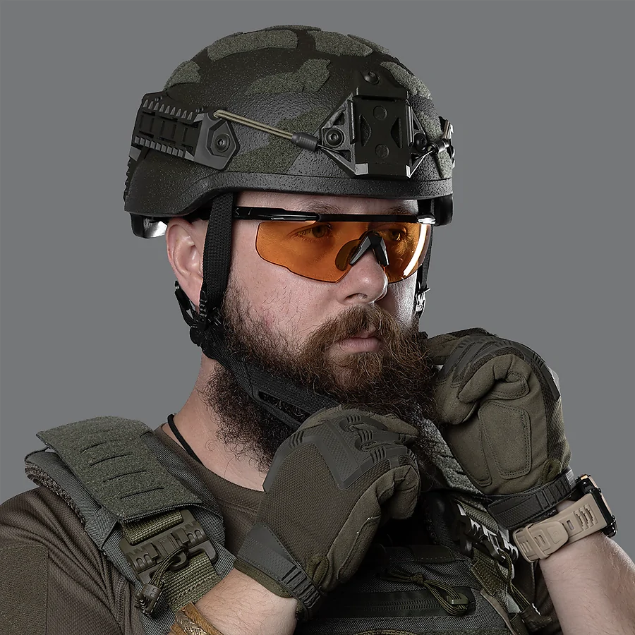 Кевларовый шлем ARCH MICH. ТМ Combatant. Олива.