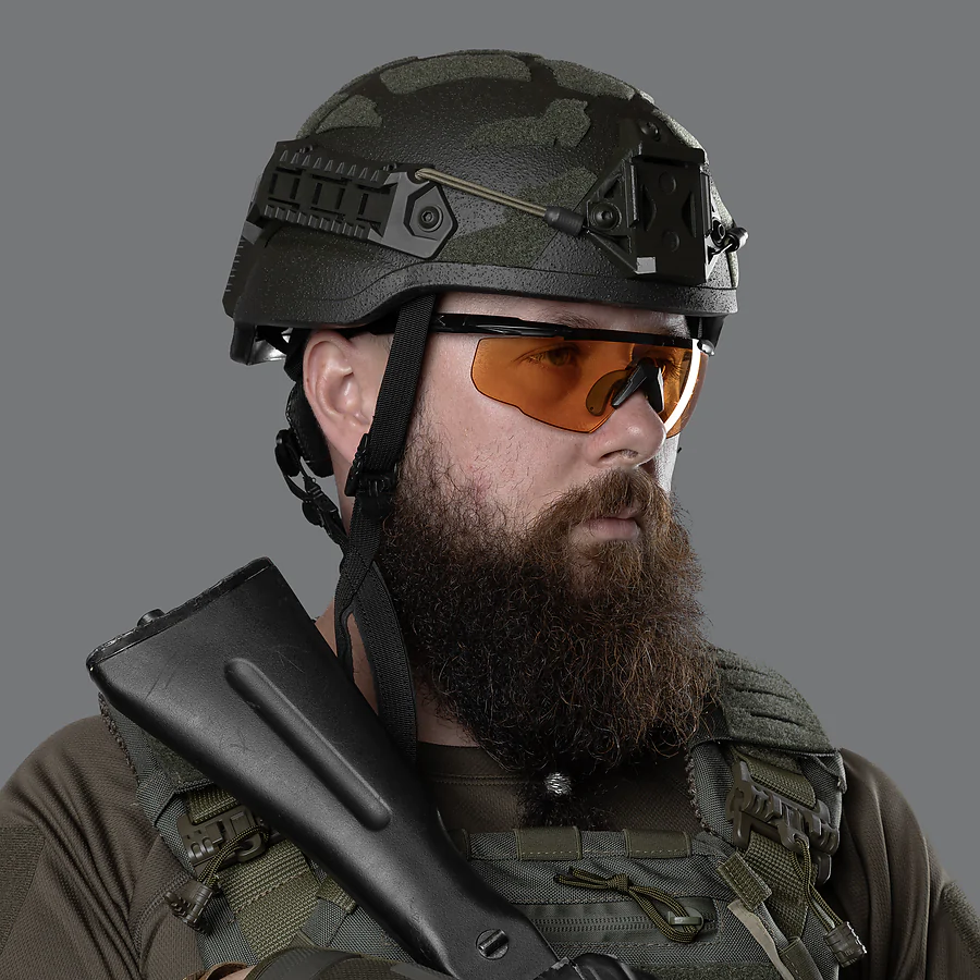 Кевларовый шлем ARCH Middle Cut. ТМ Combatant. Олива.