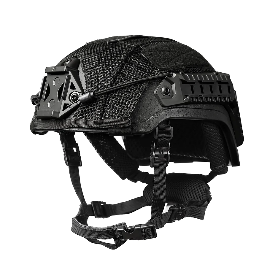 Кевларовый шлем ARCH High Cut. ТМ Combatant. Черный.