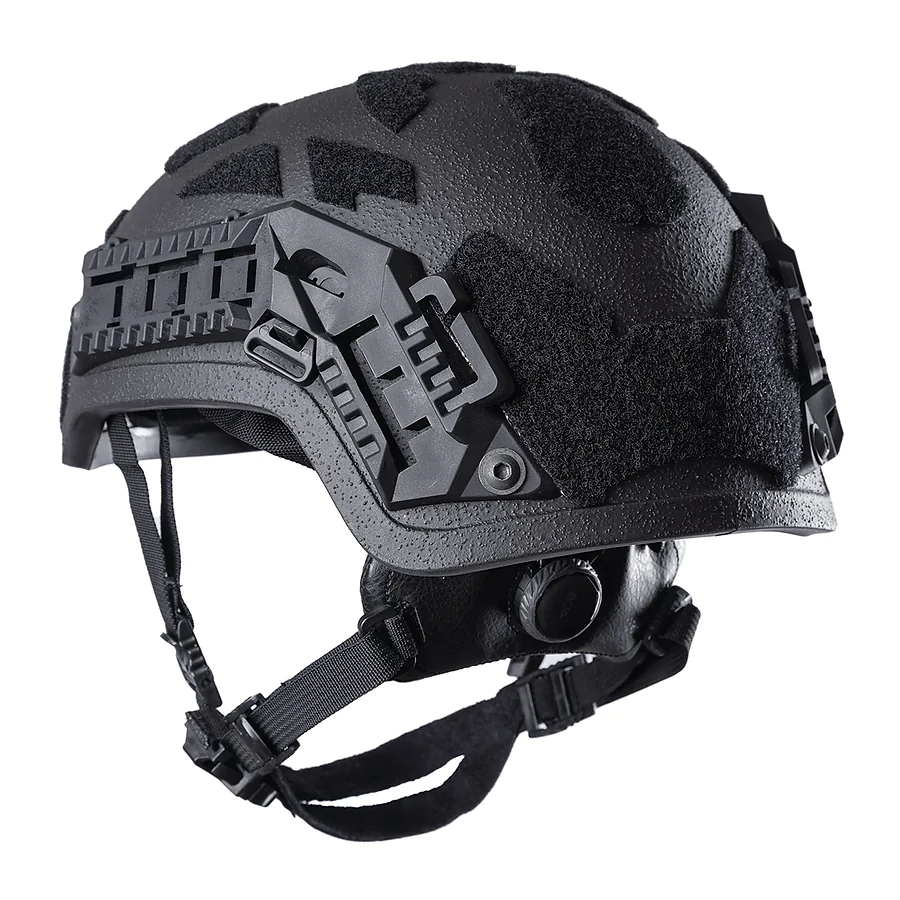 Кевларовый шлем ARCH High Cut. ТМ Combatant. Черный.