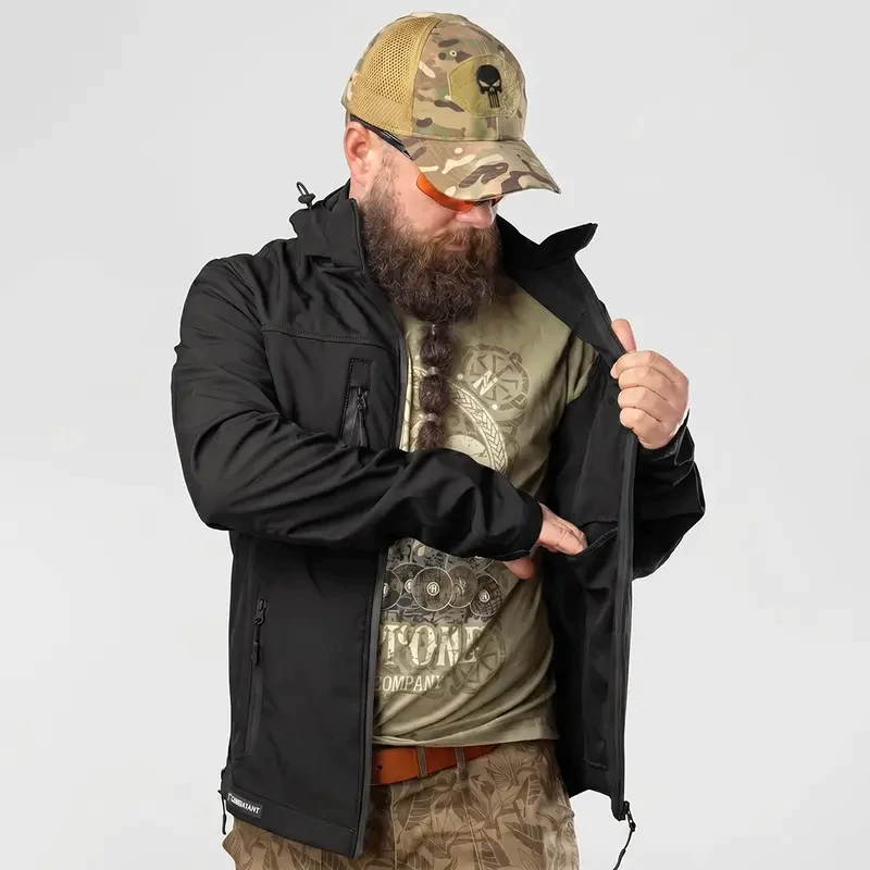 Куртка Softshell Combatant SHIFT CORE. Чорний