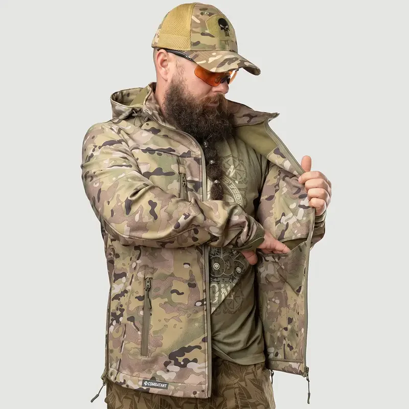 Куртка Softshell Combatant SHIFT CORE. Мультикам