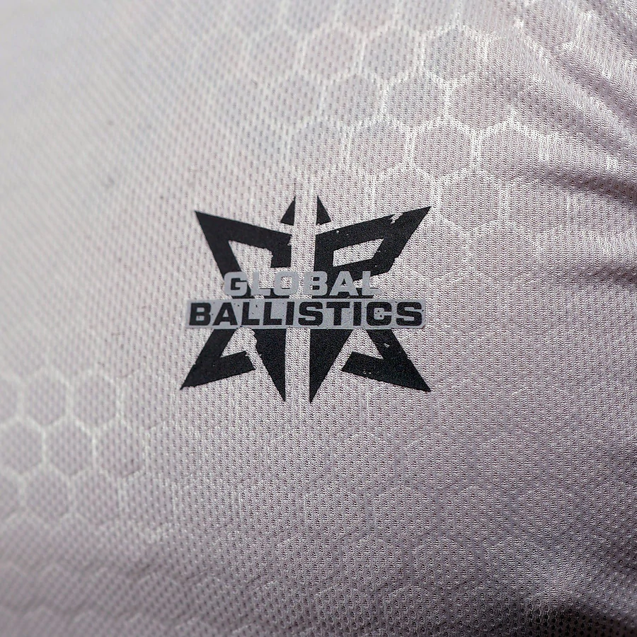 Тактична футболка Global Ballistics Hexagon. Білий