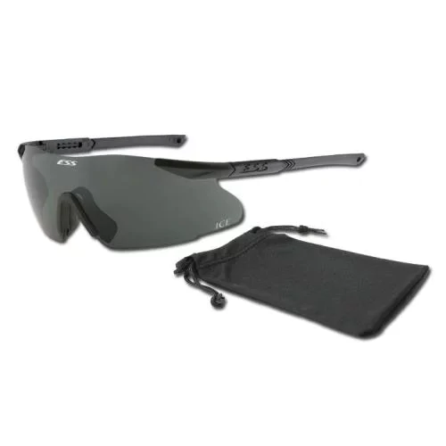 Окуляри захисні стрілецькі ESS ICE 1LS Kit. Чорний