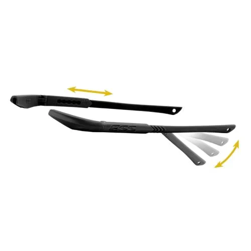Окуляри захисні стрілецькі ESS ICE 1LS Kit. Чорний