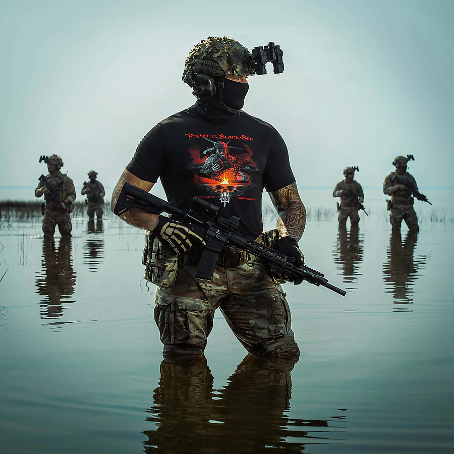 Футболка M-Tac Pirates of the Black Sea. Чорний