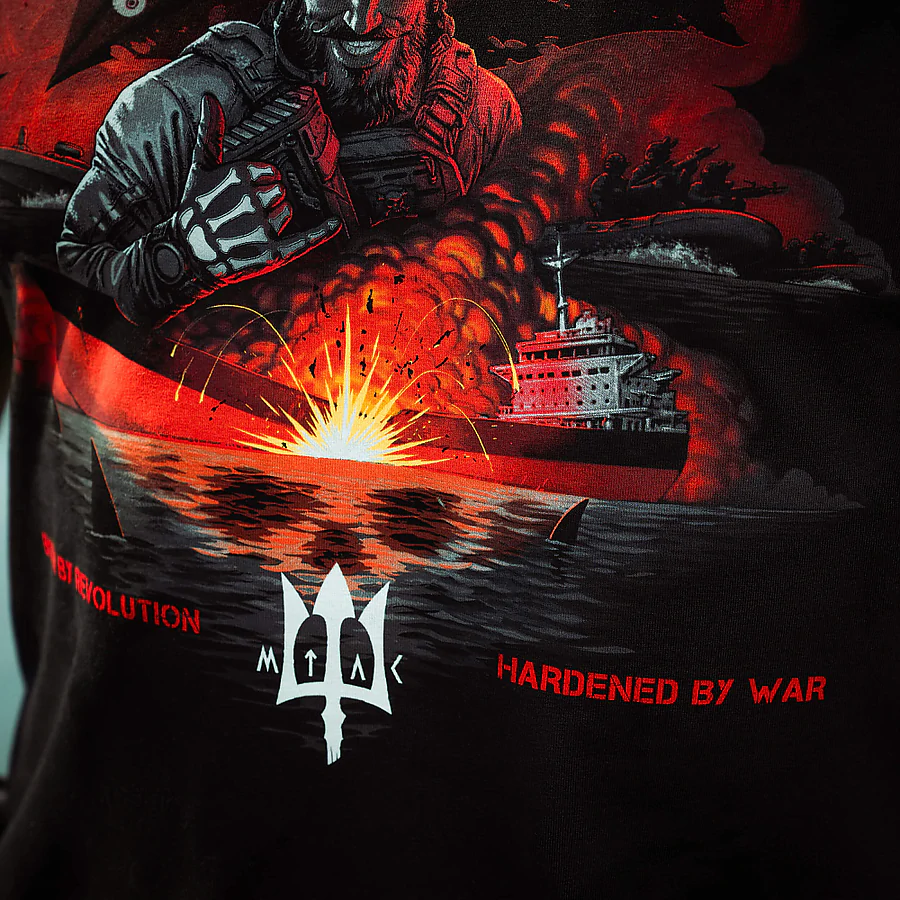 Футболка M-Tac Pirates of the Black Sea. Чорний