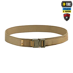 Тактичний ремінь Cobra Buckle Belt M-Tac 3XL. Койот