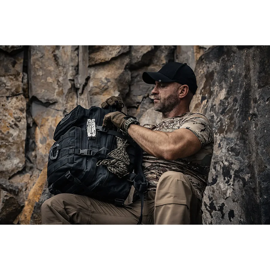 Кепка тактична Pentagon Cipher Stealth. Чорний