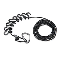Веревка туристическая Naturehike NH19PJ040 430 см. Серый