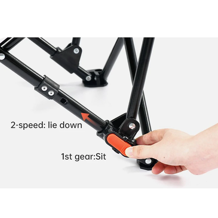 Стул складной Naturehike CNK2450JJ020. Черный