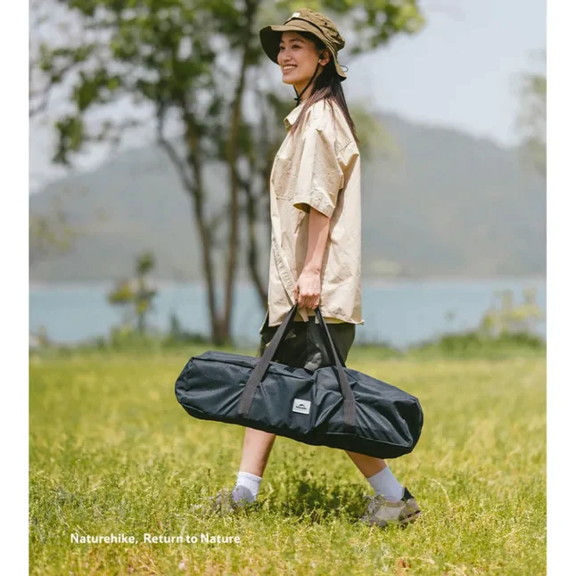 Стіл складаний Naturehike Star Jane T01 CNK2550JJ018 119×60 см вуглецева сталь. Чорний