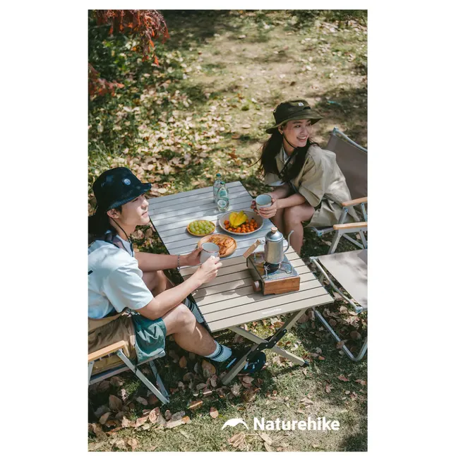 Стіл складаний Naturehike Star Jane T01 CNK2550JJ018 119×60 см вуглецева сталь. Чорний
