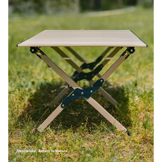 Стіл складаний Naturehike Star Jane T01 CNK2550JJ018 119×60 см вуглецева сталь. Чорний