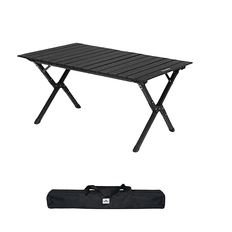 Стіл складаний Naturehike Simple Star T01 CNK2550JJ018 89×60 см вуглецева сталь. Чорний