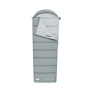 Спальний мішок з капюшоном Naturehike MS300 CNK2350WS023 лівий. Сірий