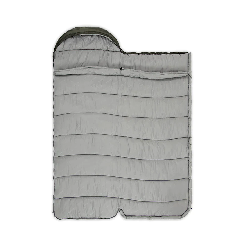 Спальный мешок с капюшоном Naturehike U250 NH20MSD07 6°C правый. Олива