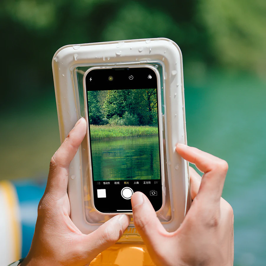 Водонепроникний чохол для телефону Naturehike CNK2300BS015. Синій