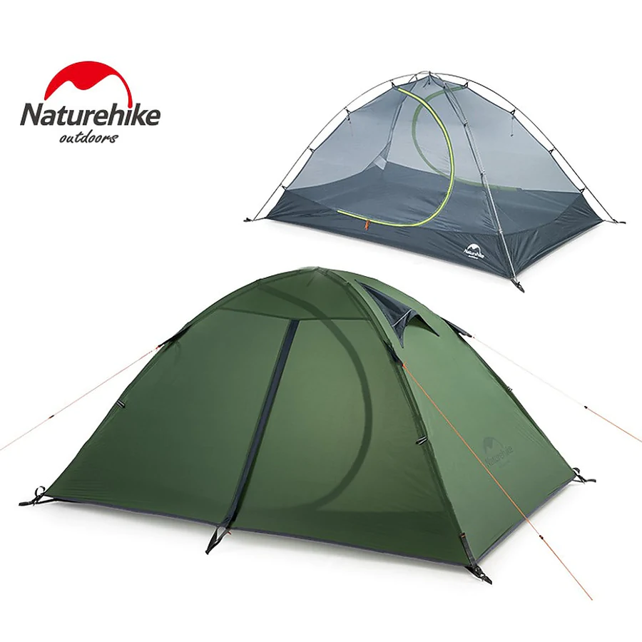 Намет двомісний ультралегкий Naturehike NH15Z006-P. Олива