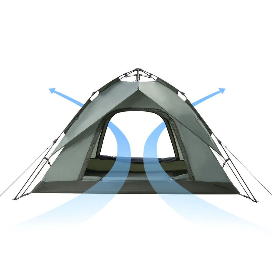 Намет чотиримісний Naturehike NH21ZP008. Олива