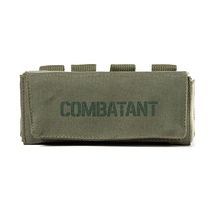 Підсумок-патронташ тактичний Combatant для патронів 12/16 калібру. Олива