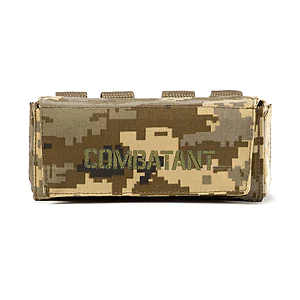 Підсумок-патронташ тактичний Combatant для патронів 12/16 калібру. Піксель