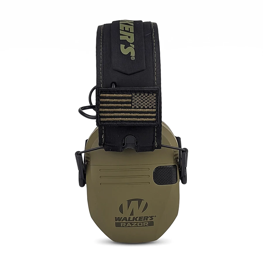 Тактичні активні навушники Walker’s Razor Slim. Олива