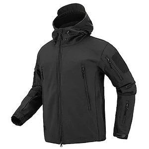 Куртка тактична Soft Shell Kodor. Чорна