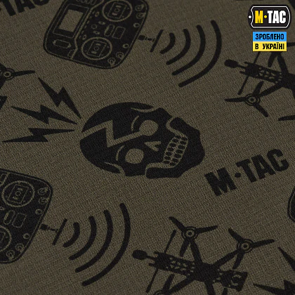 Шарф-труба из микрофлиса M-Tac Drone Pattern. Олива