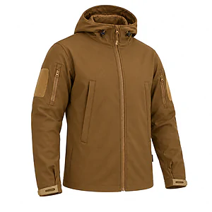 Куртка тактическая 7.62 Tactical SoftShell на флисе. Койот