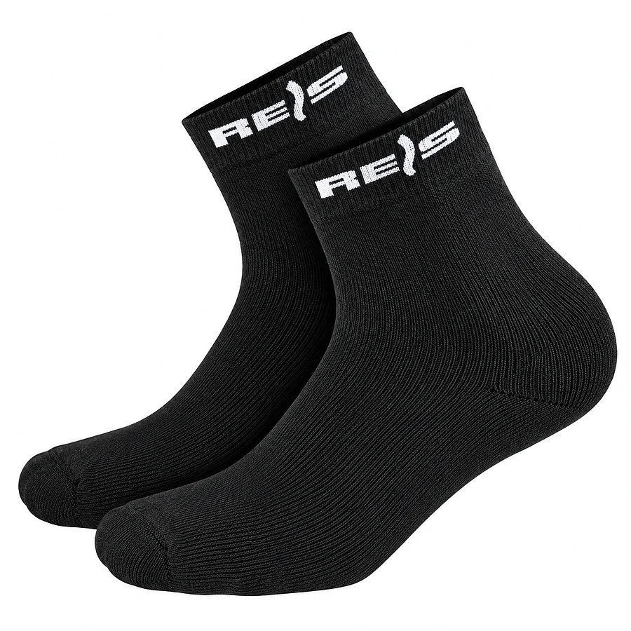 Шкарпетки REIS BST-REWORK. Чорний