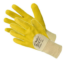 Перчатки Стекольщик RGSe Yellow ArtMas покрытые латексом