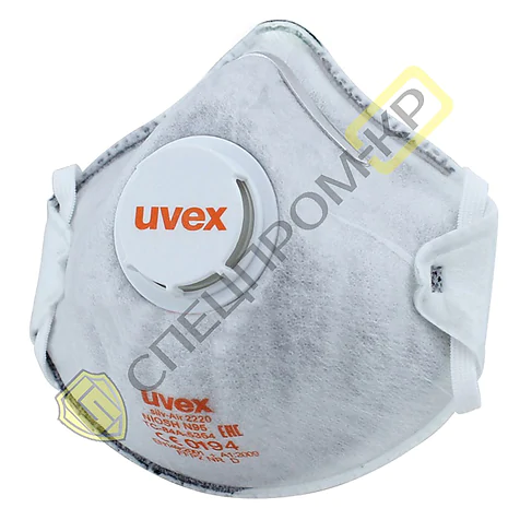 Респіратор Uvex 2220 FFP2/N95 silv-Air з клапаном