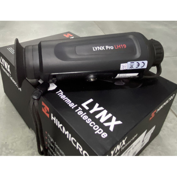 Тепловізійний монокуляр HIKVISION HikMicro Lynx Pro LH19, 384×288, 50 Гц, об'єктив 19 мм, LCOS 1280×960