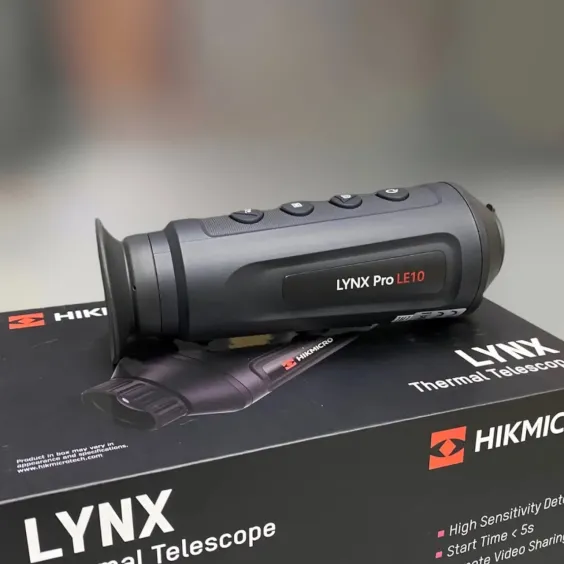 Тепловизор HikMicro Lynx Pro LE10, 10 мм, Wi-Fi, стaдиoмeтpичecĸий дaльнoмep, видеозапись