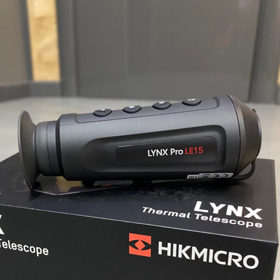 Тепловізор HikMicro Lynx Pro LE15, 15 мм, Wi-Fi, стaдиoмeтpичecĸий далекомір, відеозапис