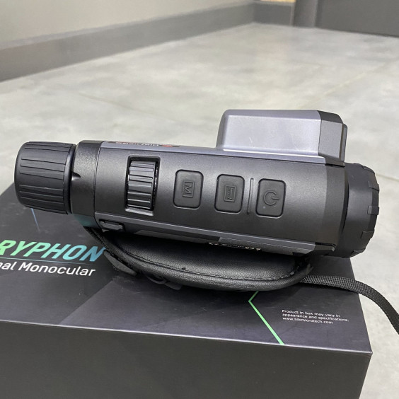 Тепловизионный монокуляр HikMicro Gryphon GH25L LRF, 25 мм, лазерный дальномер, цифровая камера, Wi-Fi