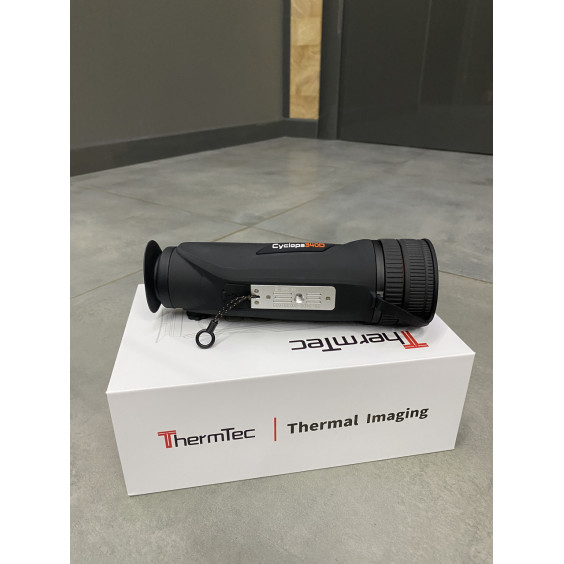 Тепловізор ThermTec Cyclops 340D, 20/40 мм, AI-режим розпізнавання та оцінки дистанції, двосторонній Wi-Fi