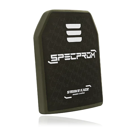 Керамическая бронеплита S-Line 6-го класса SPECPROM. Вес 2.9 кг. Размер 25 на 30 см