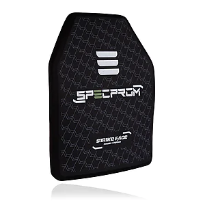Полиэтиленовая бронеплита S-Line 3-го класса SPECPROM. Вес 1.77 кг. Размер 27.5 на 35 см.
