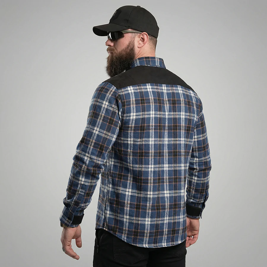 Сорочка в клітинку Combatant Blackwater Field Shirt Core. Синій