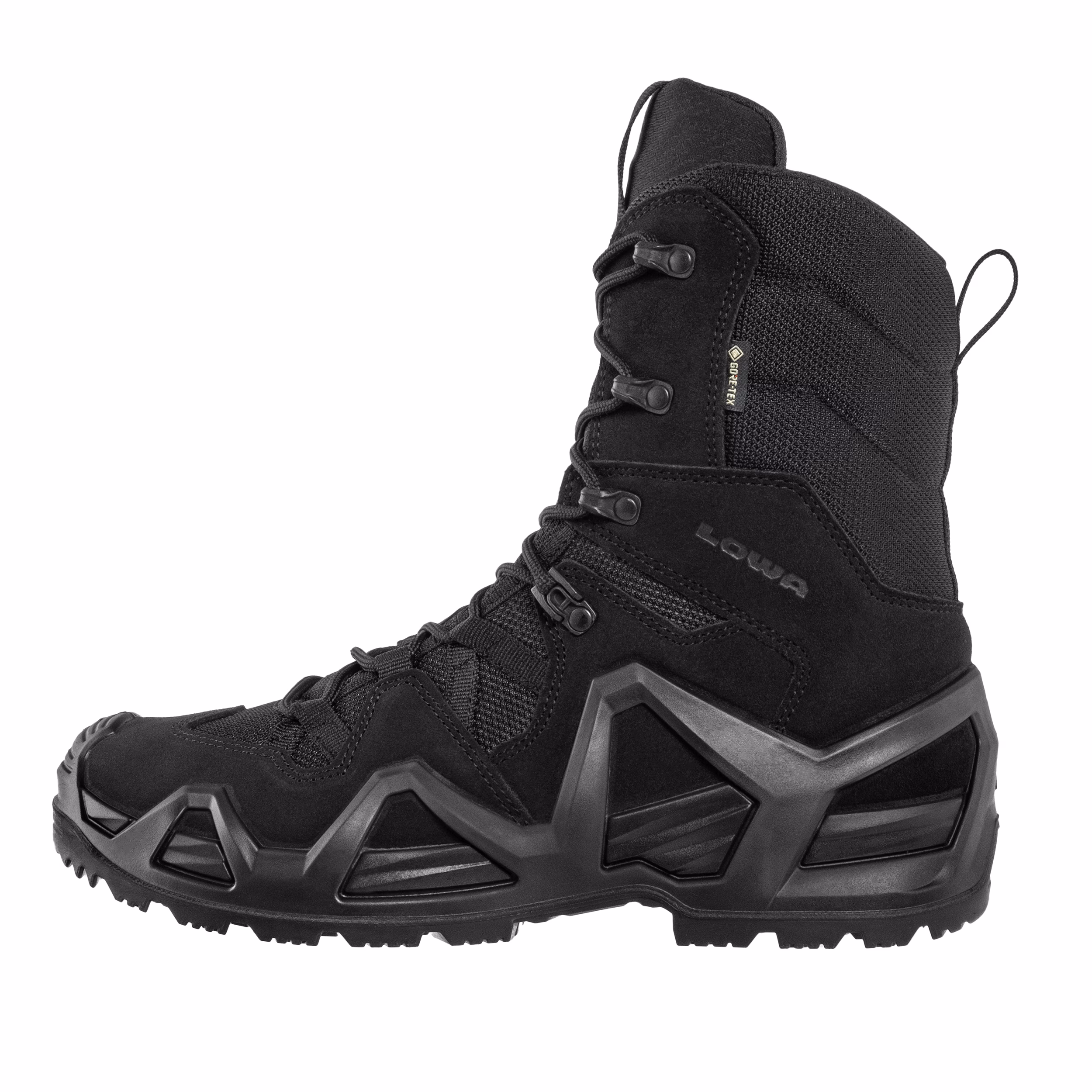 Тактические берцы Lowa Zephyr HI MK2 Gore-Tex® MID TF. Черный