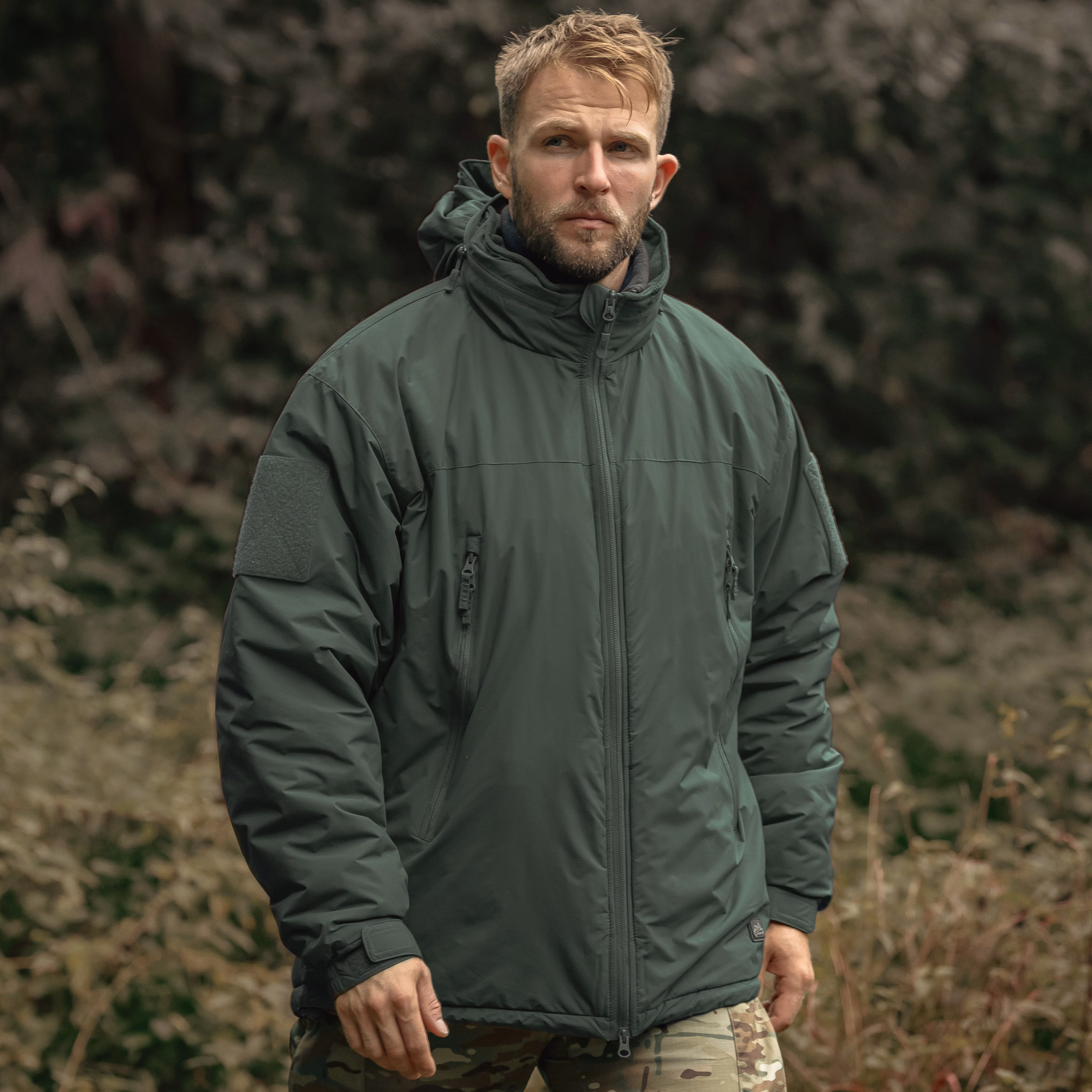 Куртка Helikon Level 7 Climashield Apex Alpha. Олива