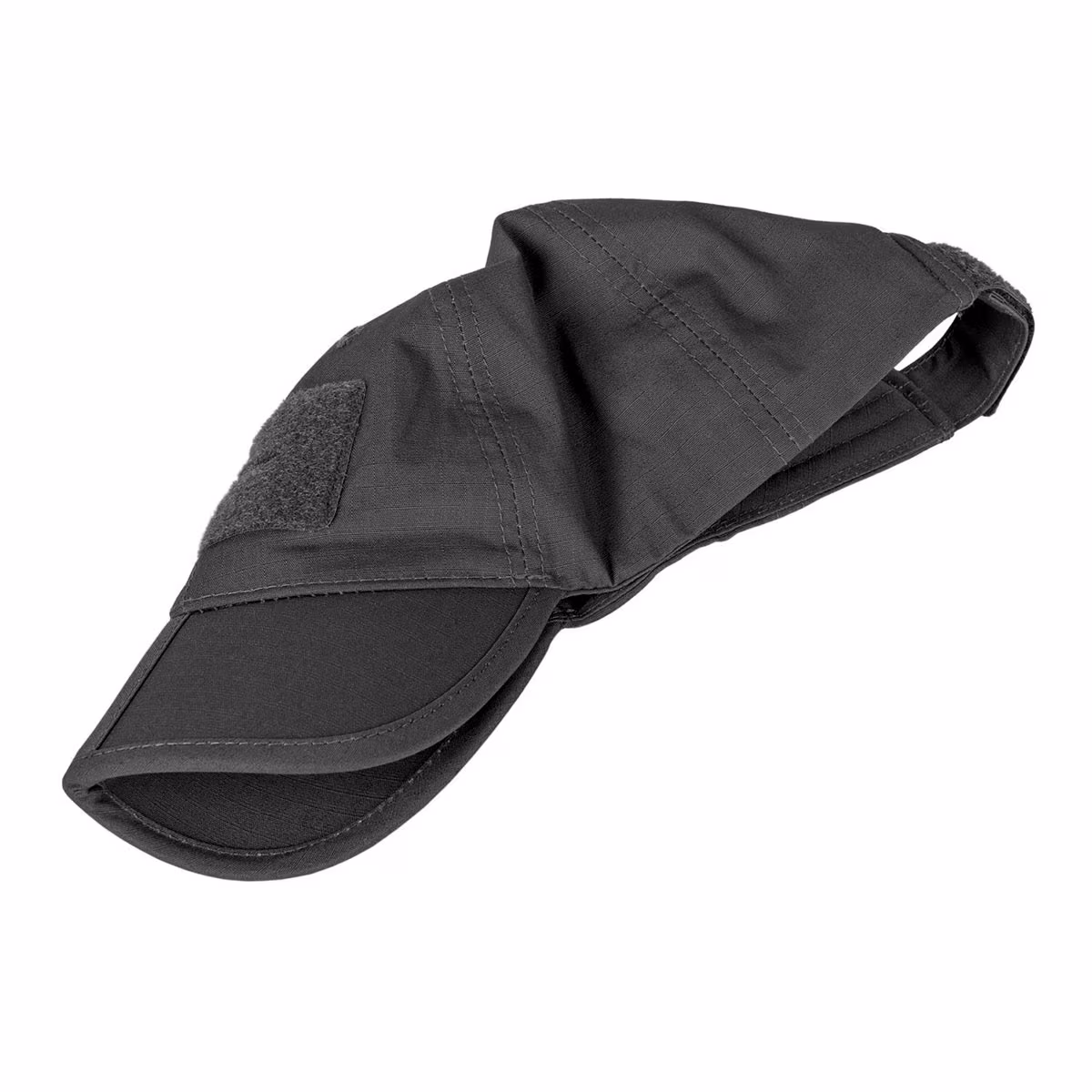 Тактическая кепка Helikon PolyCotton Ripstop складная. Черный