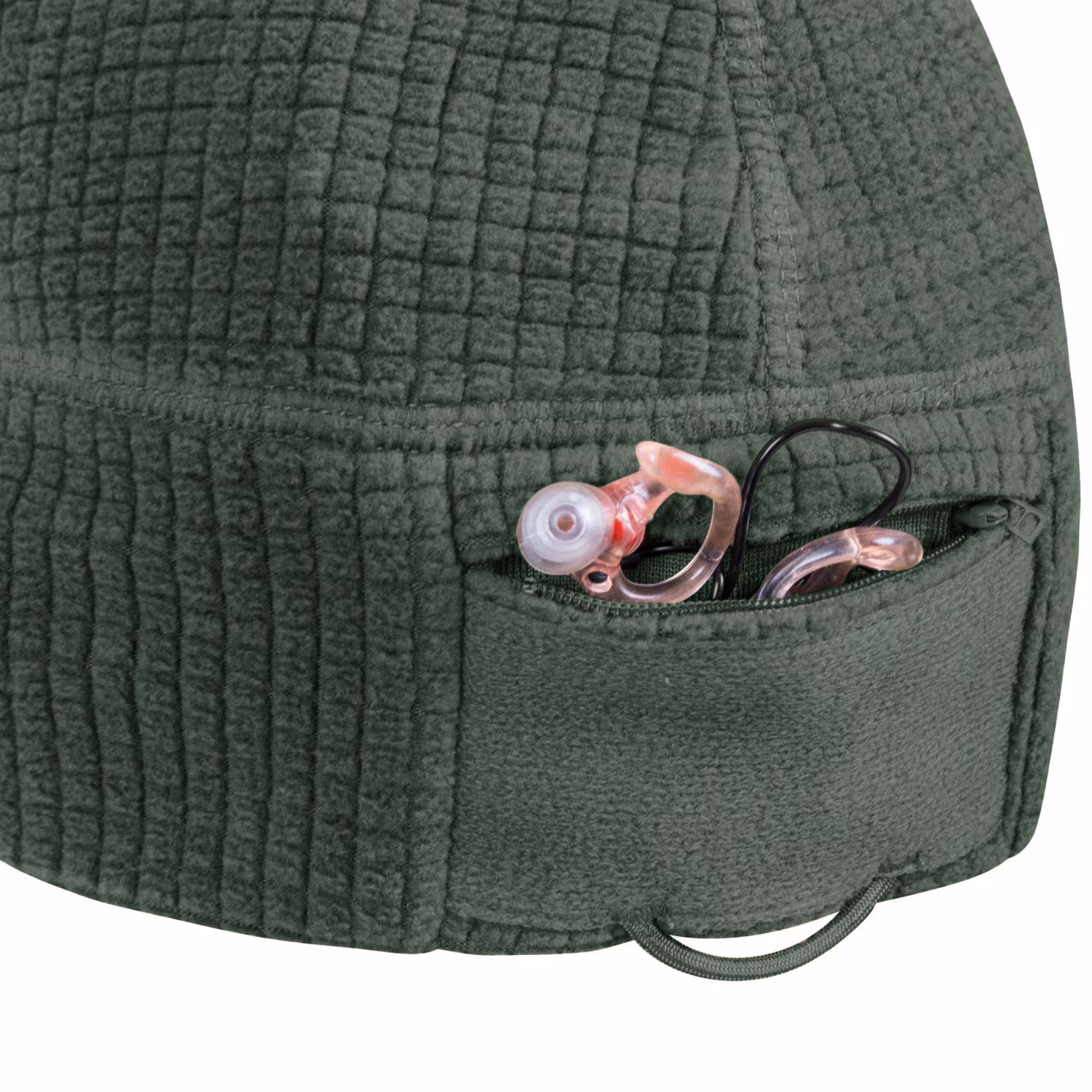 Шапка-подшлемник флисовая Helikon RANGE Beanie. Олива
