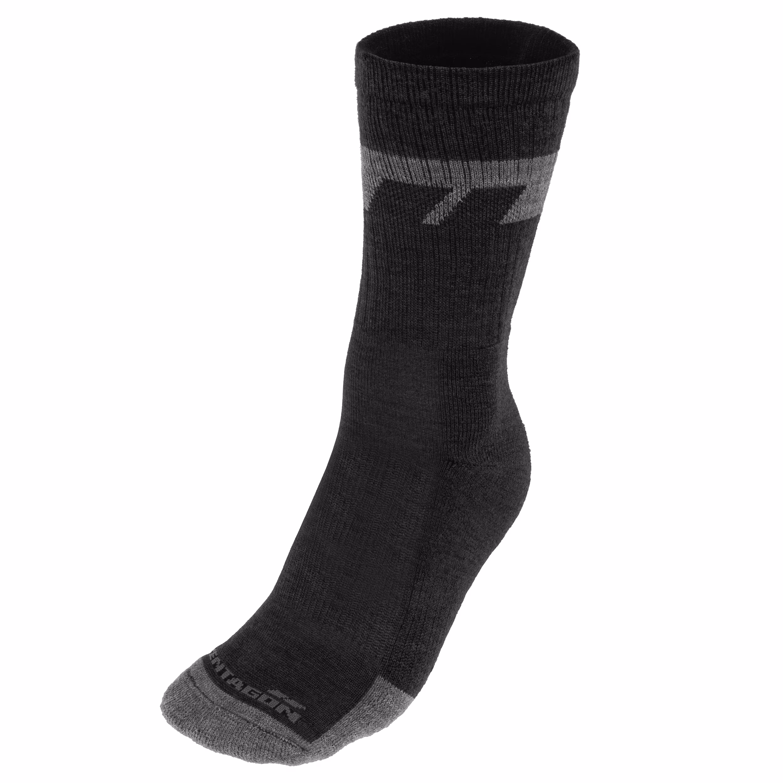 Носки антибактериальные Pentagon Alpine Merino Medium. Черный