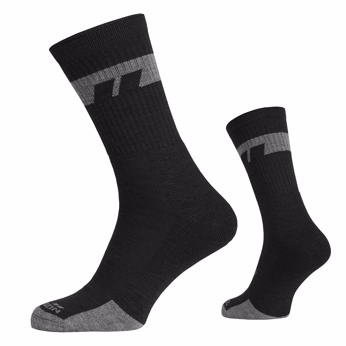 Шкарпетки антибактеріальні Pentagon Alpine Merino Medium. Чорний