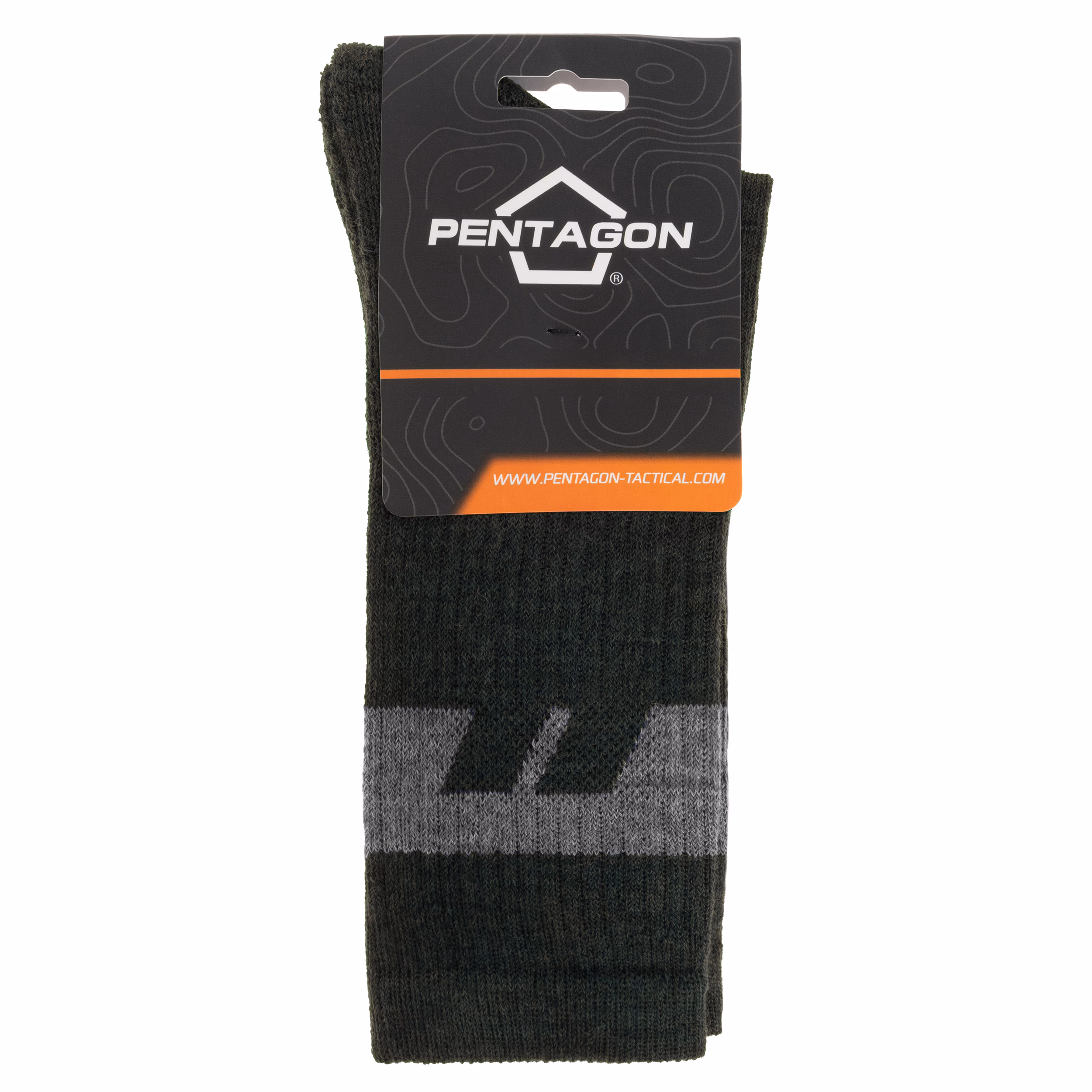 Носки антибактериальные Pentagon Alpine Merino Medium. Олива